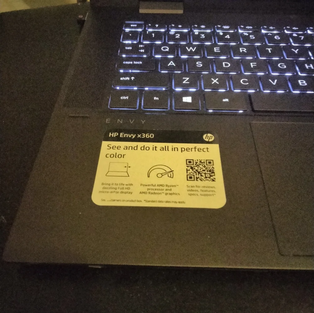 HP envy x360 convertible 15m